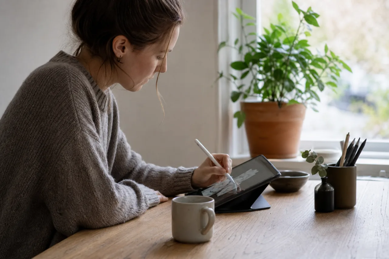 Rita på surfplatta – appar & utrustning för digital konst